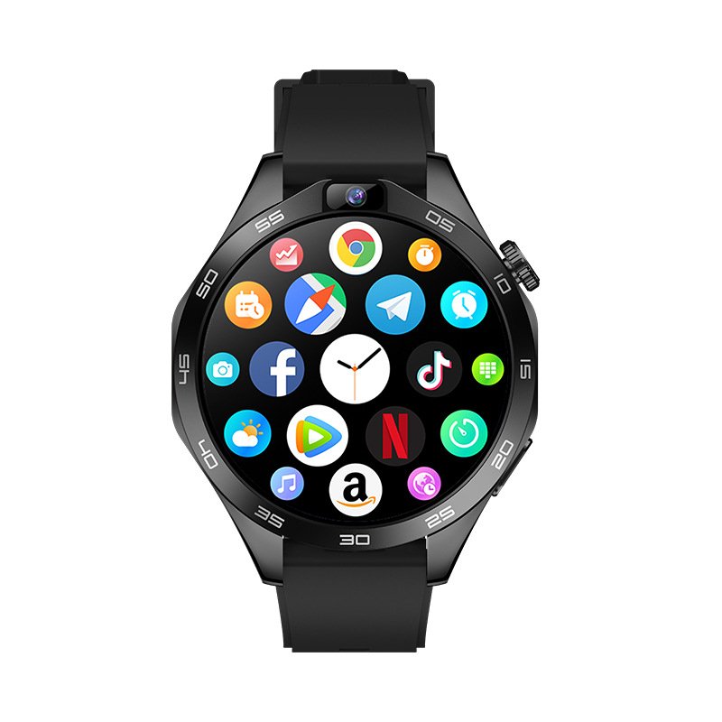 2024 X11 Smart Watch 1.85-Inch Big Screen 4G SIM Card LTE Android Watch With Camera WIFI GPS Watch